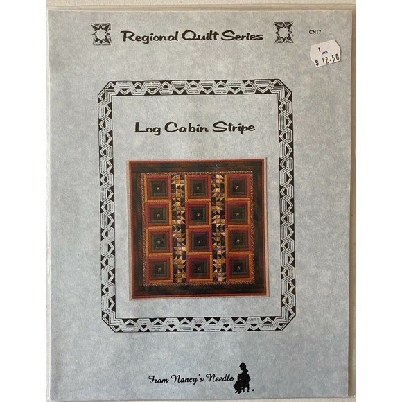 Needlepoint Chart - Nancy's Needle, Log Cabin Stripe - Picture 1 of 2